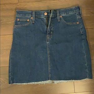 J.crew Jean Denim mini skirt NEW WITH TAGS